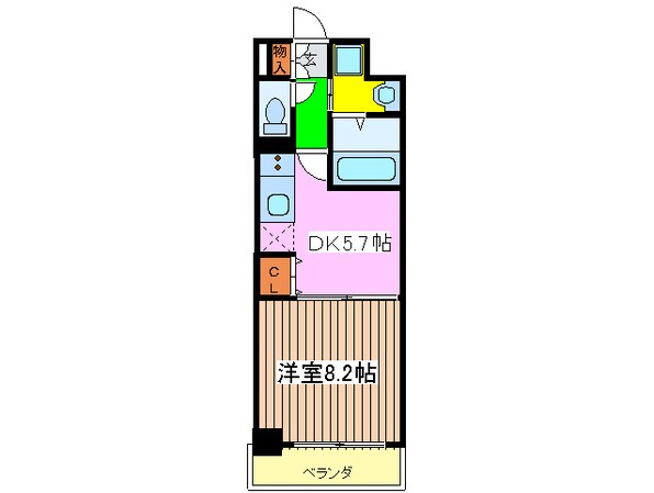 ア－バンステ－ジ安堂寺の物件間取画像